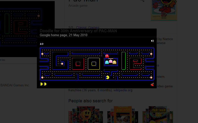 google pacman