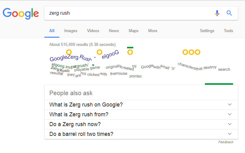 google-zerg-rush